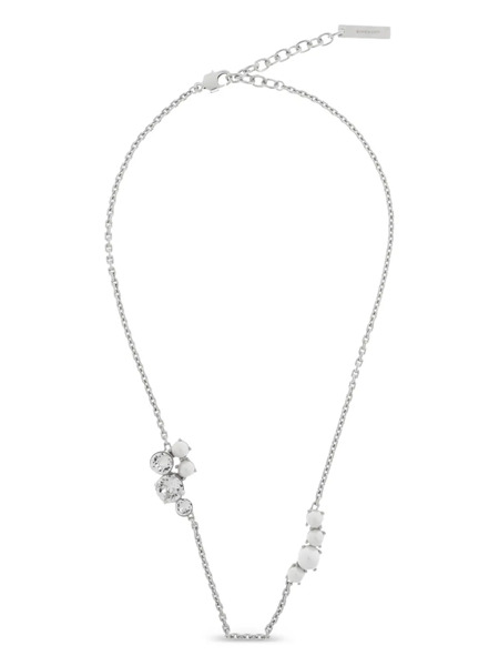  Givenchy Collar Con Apliques De Cristal - Plateado 