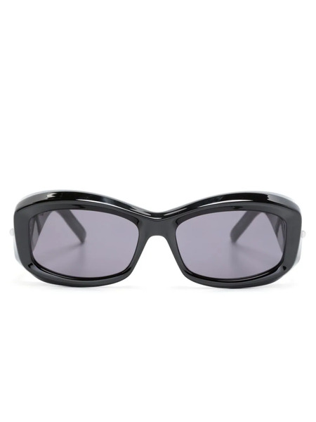  Givenchy Eyewear Gafas De Sol Con Montura Rectangular Y Logo - Negro 