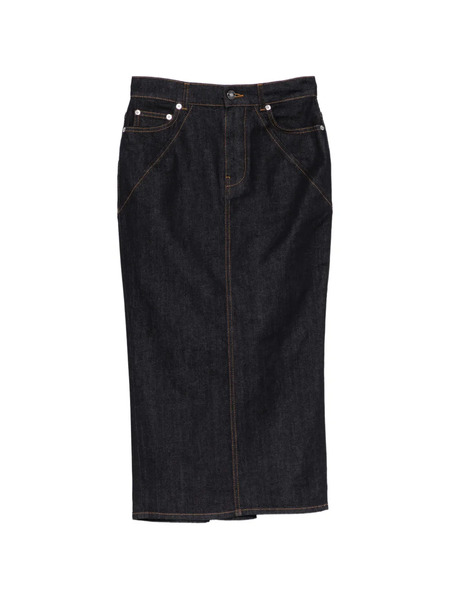  Givenchy Falda Vaquera Con Cinco Bolsillos - Azul 
