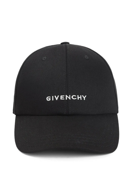  Givenchy Gorra Con Logo Bordado - Negro 