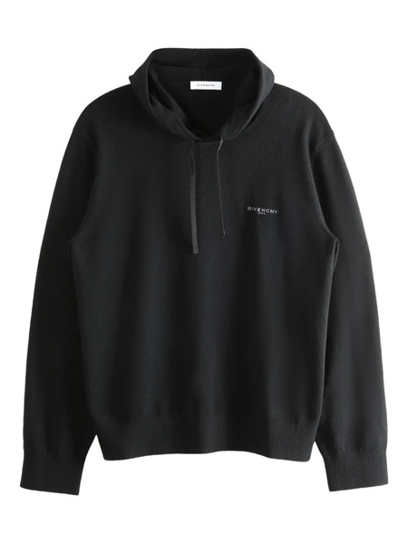  Givenchy Jersey Con Capucha Y Logo - Negro 
