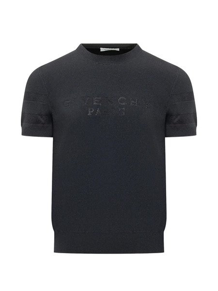  Givenchy Jersey De Manga Corta - Azul 
