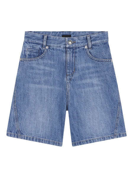  Givenchy Kids Bermudas Con Cinco Bolsillos - Azul 