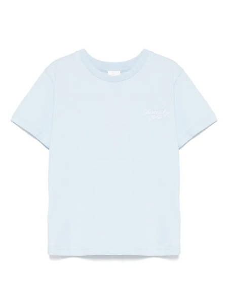  Givenchy Kids Camiseta De Algodón - Azul 
