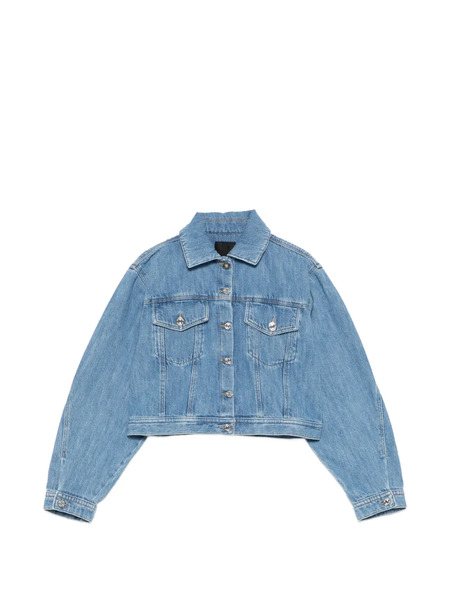  Givenchy Kids Chaqueta Vaquera - Azul 