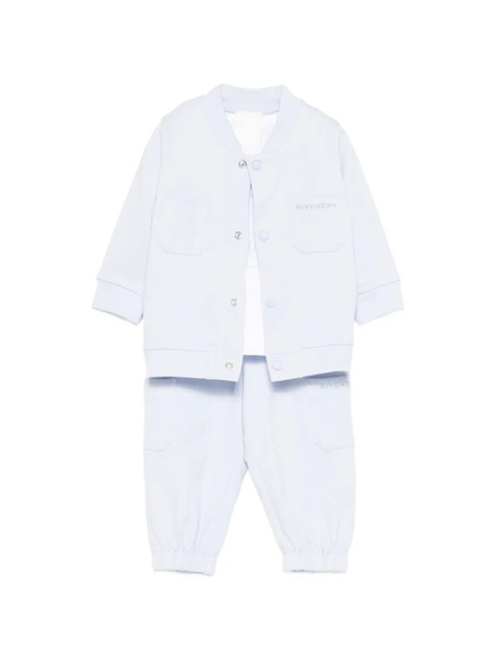  Givenchy Kids Pelele Con Estampado De Oso - Blanco 