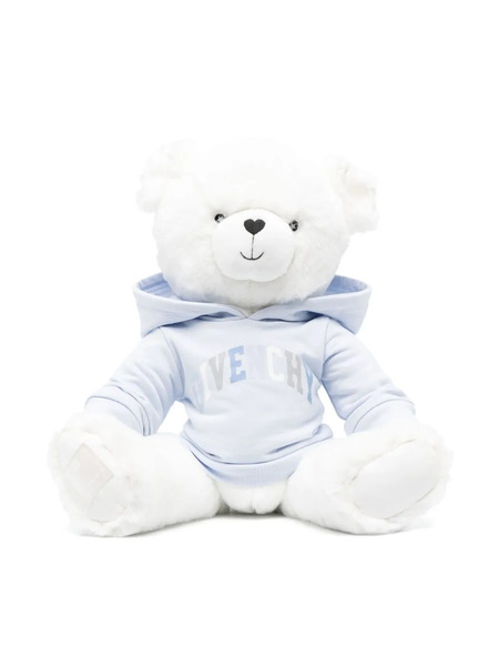  Givenchy Kids Peluche Teddy Bear Con Logo Estampado - Blanco 