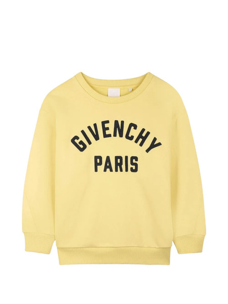  Givenchy Kids Sudadera Con Apliques Del Logo - Amarillo 
