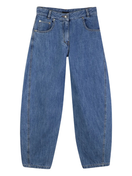  Givenchy Kids Vaqueros Con Cinco Bolsillos - Azul 