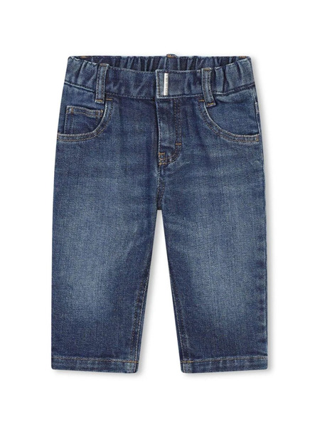  Givenchy Kids Vaqueros Con Motivo 4g - Azul 