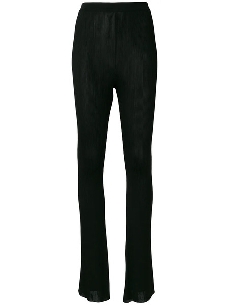  Givenchy Pantalones Acampanados - Negro 