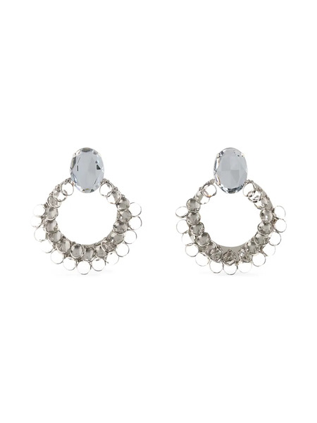  Givenchy Pendientes Broken Chandelier - Plateado 