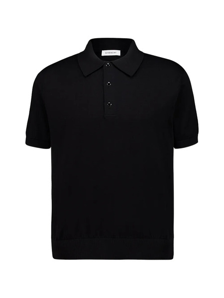  Givenchy Polo Con Botones - Negro 