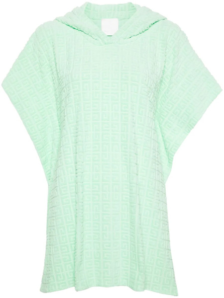  Givenchy Poncho Con Motivo 4g - Verde 