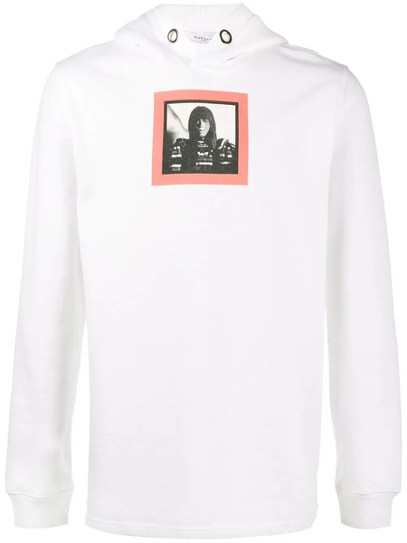  Givenchy Printed Hoodie - Blanco 