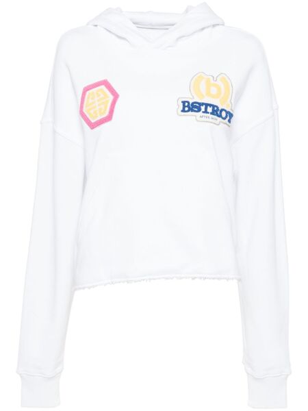  Givenchy Sudadera Con Capucha Y Apliques - Blanco 