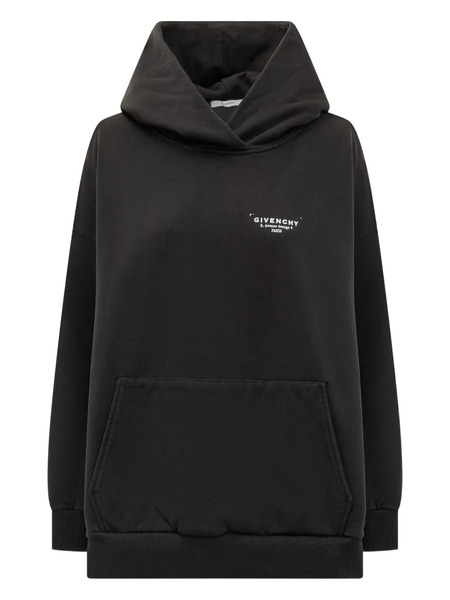  Givenchy Sudadera Con Capucha Y Logo - Negro 