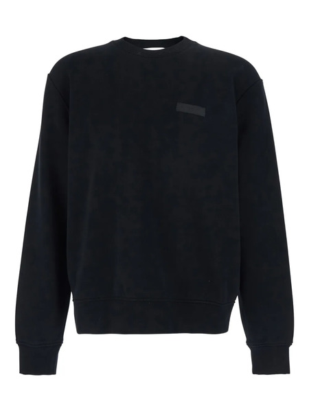  Givenchy Sudadera De Algodón Con Parche - Negro 