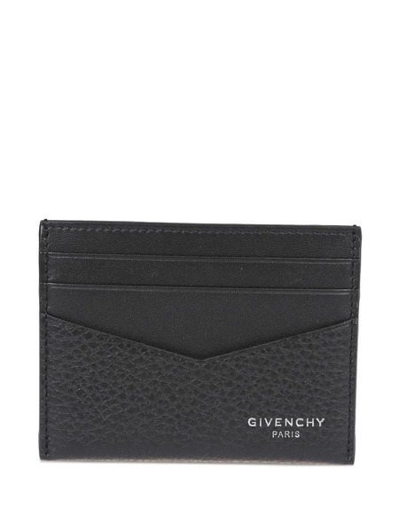  Givenchy Tarjetero De Piel - Negro 