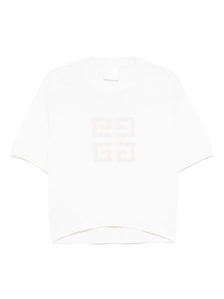  Givenchy Top Con Detalle 4g - Blanco 