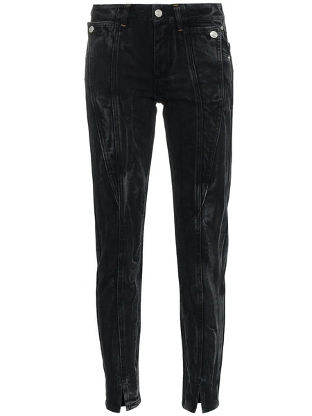  Givenchy Vaqueros Con Abertura En El Dobladillo - Negro 
