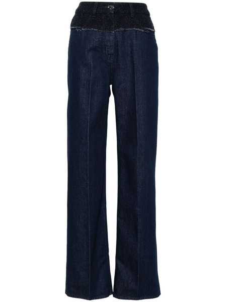 Givenchy Vaqueros Con Paneles - Azul 