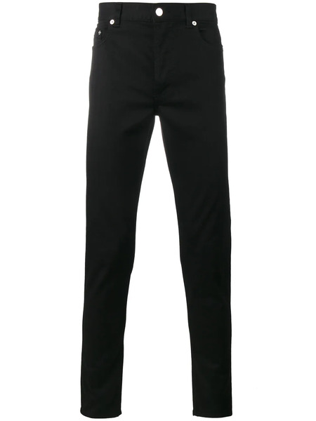  Givenchy Vaqueros Pitillo Con Bordado De Estrellas - Negro 