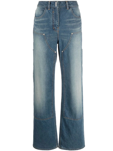  Givenchy Vaqueros Rectos - Azul 