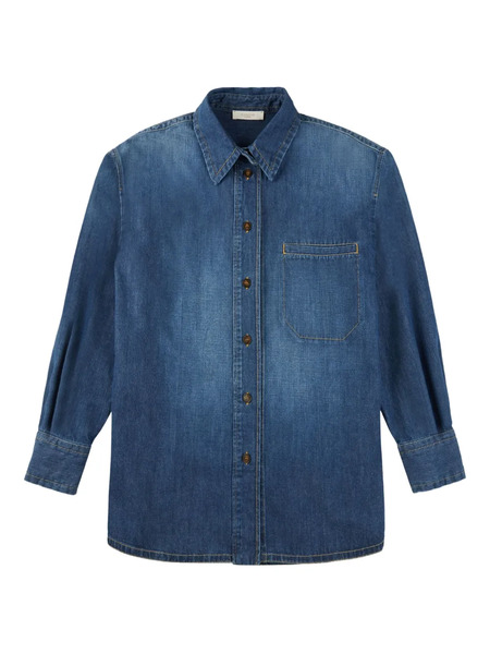  Glanshirt Camisa Vaquera Con Botones - Azul 
