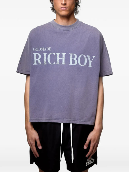 Godmade Camiseta De Algodón - Morado 