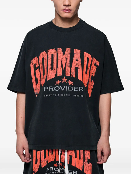  Godmade Camiseta De Algodón - Negro 