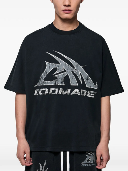  Godmade Camiseta De Algodón - Negro 