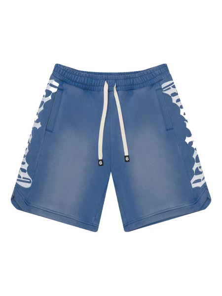  Godspeed Bermudas Con Estampado Courtside - Azul 