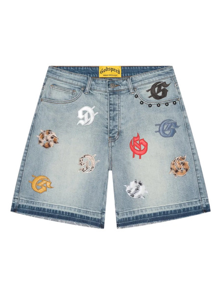  Godspeed Pantalones Vaqueros Cortos Infinity - Azul 