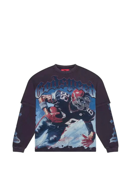  Godspeed Sudadera Endzone Con Doble Capa - Gris 