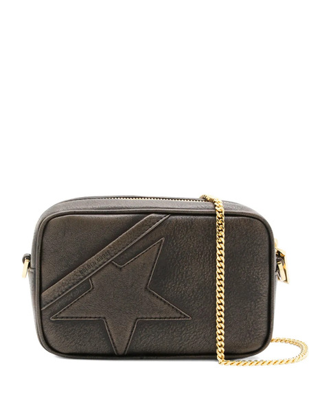  Golden Goose Bolso De Hombro Star Mini Con Cadena - Marrón 