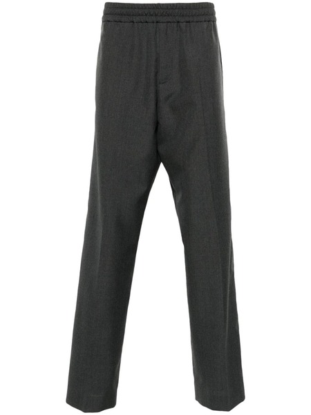  Golden Goose Pantalones Rectos De Talle Medio - Gris 