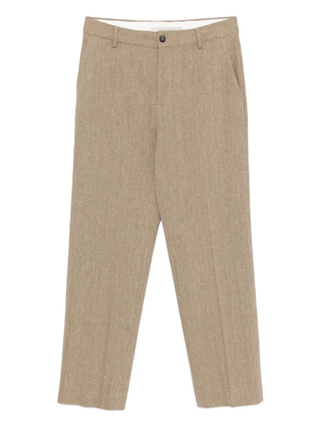  Golden Goose Pantalones Texturizados - Marrón 