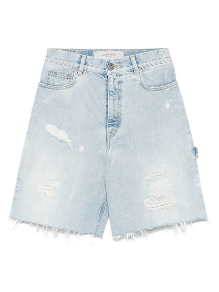  Golden Goose Pantalones Vaqueros Cortos - Azul 