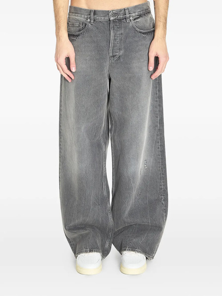  Golden Goose Vaqueros Con Botones - Gris 