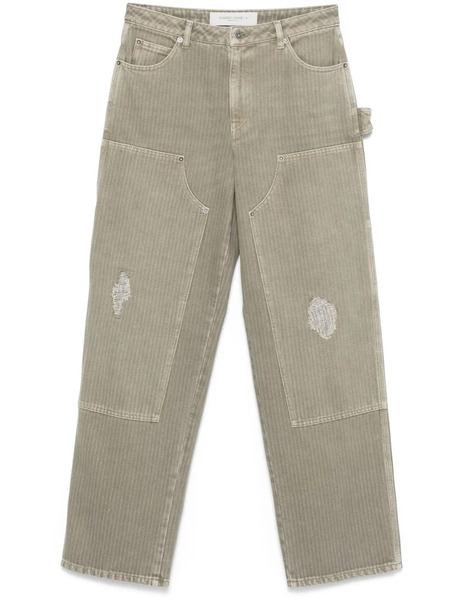  Golden Goose Vaqueros Marley Painter - Verde 