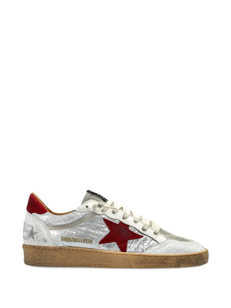  Golden Goose Zapatillas Ball Star - Plateado 