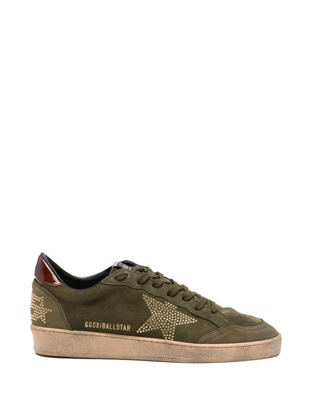  Golden Goose Zapatillas Con Aplique De Estrella - Verde 