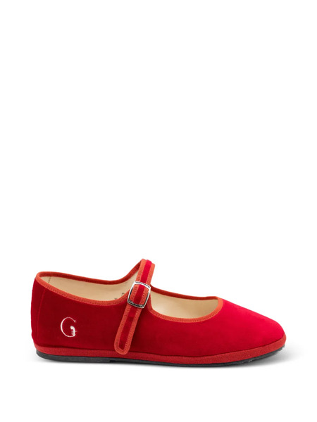  Gondolina Bailarinas Opera Con Logo - Rojo 