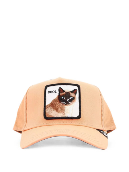  Goorin Bros Cat-patch Mesh-panel Trucker Hat - Naranja 