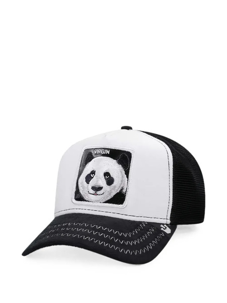  Goorin Bros Panda-patch Mesh-panel Baseball Cap - Negro 