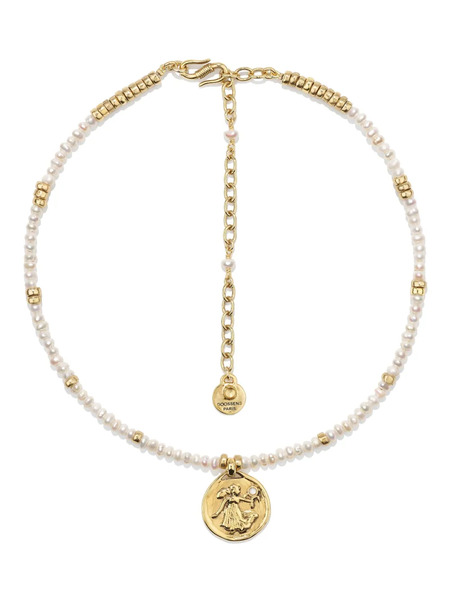  Goossens Collar Astro Virgo Pearls - Dorado 