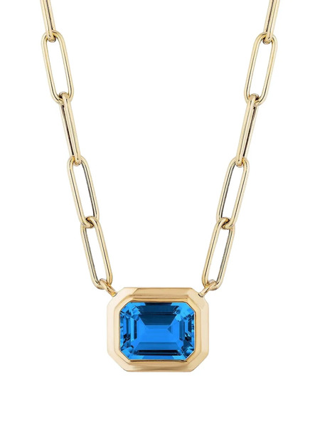  Goshwara Colgante En Oro Amarillo De 18 Ct Con Esmeralda - Dorado 