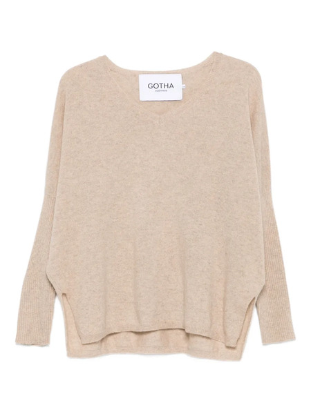  Gotha Jersey Con Cuello En V - Neutro 