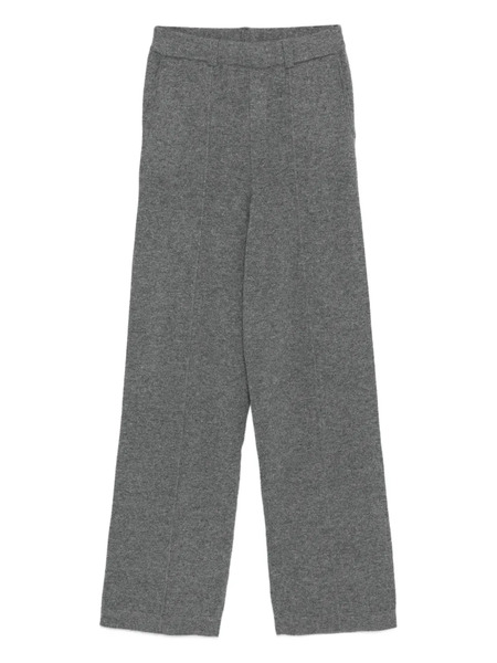  Gotha Pantalones Rectos Con Pinzas - Gris 
